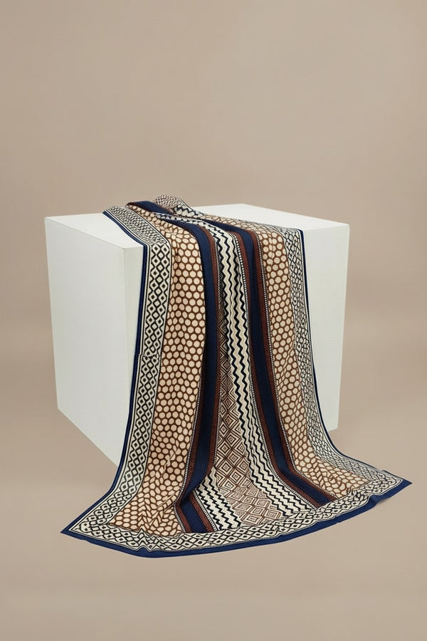 Foulard Nilesh Dotsstripes — foulard femme pois et rayures