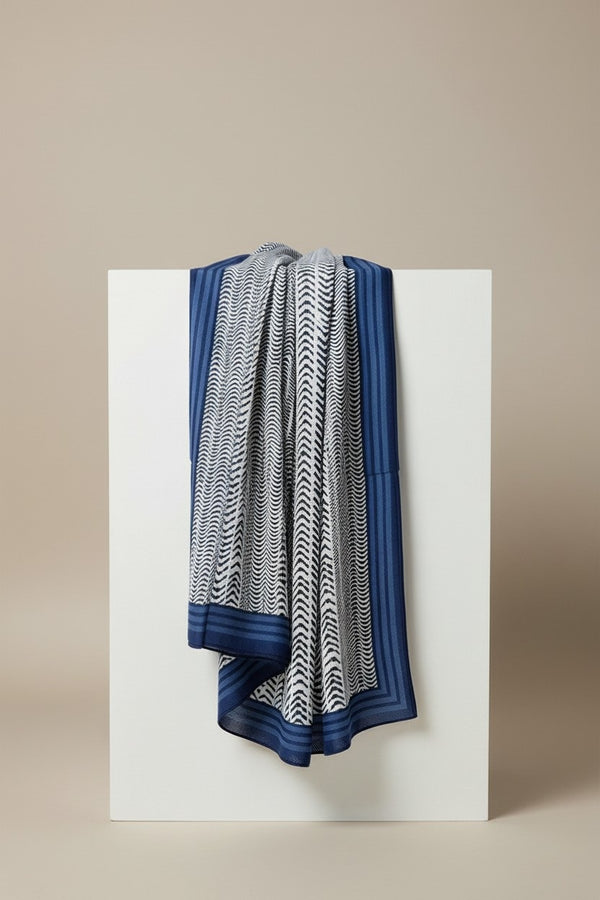 Foulard Nilesh Stries — foulard femme à stries
