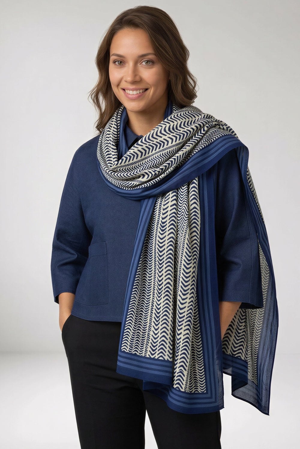 Foulard Nilesh Stries