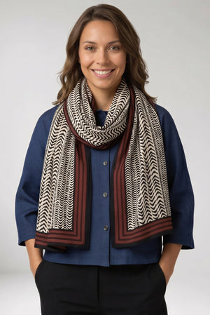Foulard Nilesh Stries