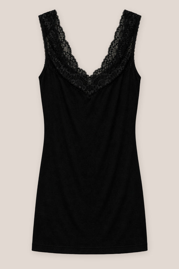 Débardeur Elira La Sélection Stocks du Marais — coloris Noir