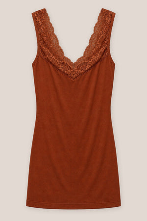 Débardeur Elira La Sélection Stocks du Marais — coloris Cognac