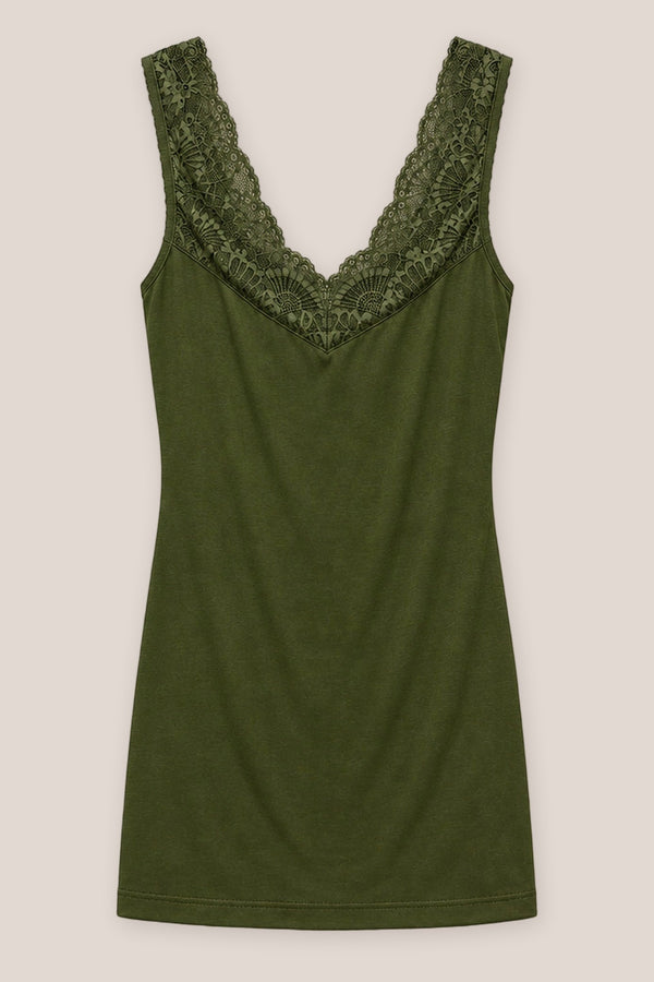 Débardeur Elira La Sélection Stocks du Marais — coloris Vert