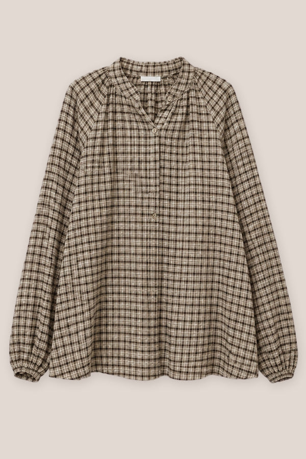 Chemise Arta Carreaux XL La Sélection Stocks du Marais — coloris Cream