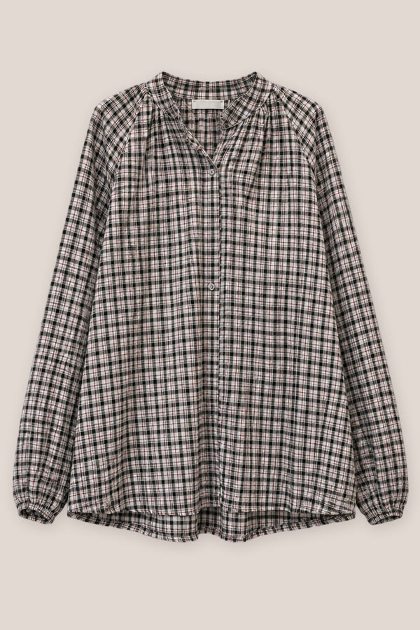 Chemise Arta Carreaux XL La Sélection Stocks du Marais — coloris Lilas
