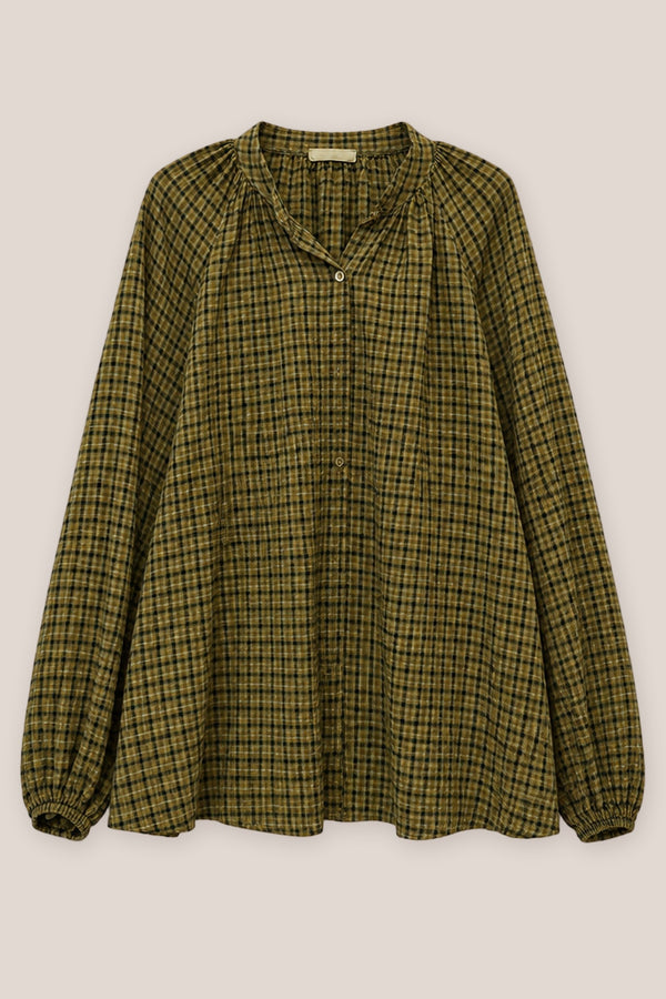 Chemise Arta Mini Carreaux La Sélection Stocks du Marais — coloris Vert