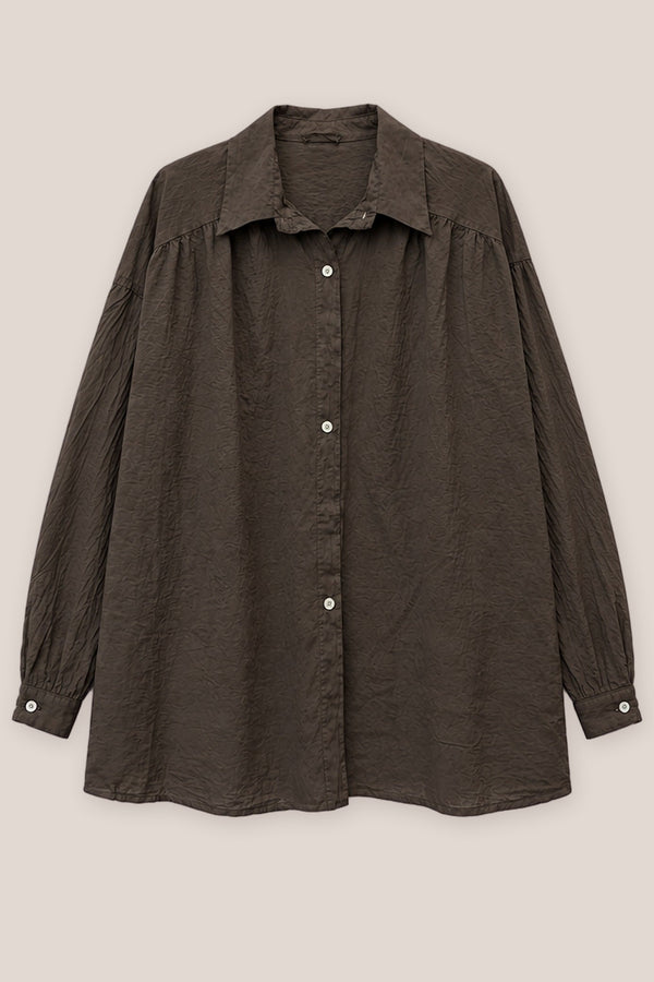 Chemise Bora La Sélection Stocks du Marais — coloris Chocolat
