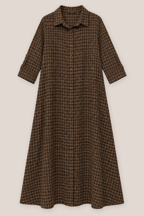 Robe Liri La Sélection Stocks du Marais — coloris Chocolat