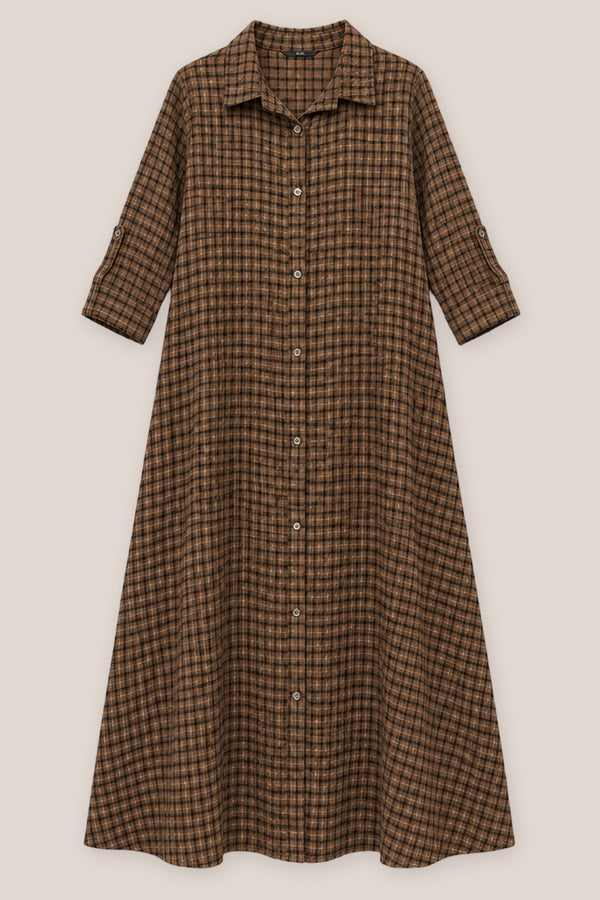 Robe Liri La Sélection Stocks du Marais — coloris Taupe