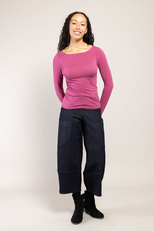 Top Calisto La Sélection Stocks du Marais — coloris Framboise