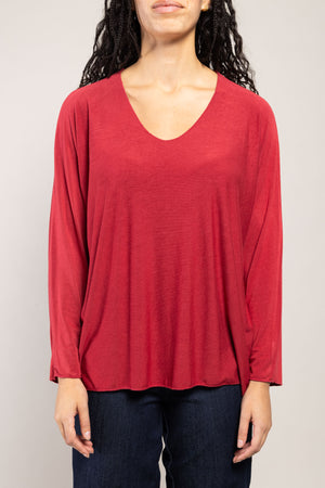 Top Daphnée La Sélection Stocks du Marais — coloris Rouge indien
