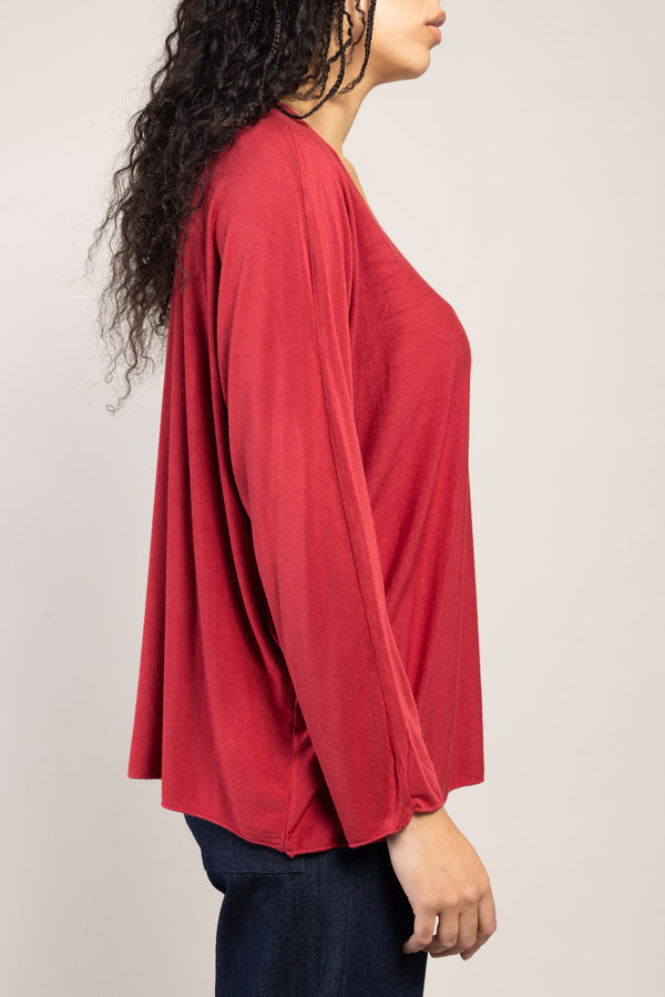 Top Daphnée La Sélection Stocks du Marais — coloris Rouge indien