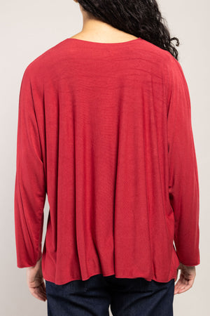 Top Daphnée La Sélection Stocks du Marais — coloris Rouge indien