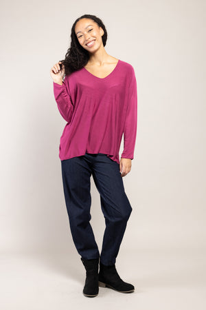 Top Daphnée La Sélection Stocks du Marais — coloris Framboise