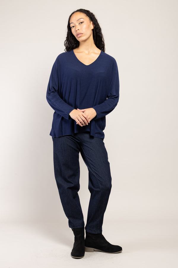 Top Daphnée La Sélection Stocks du Marais — coloris Marine