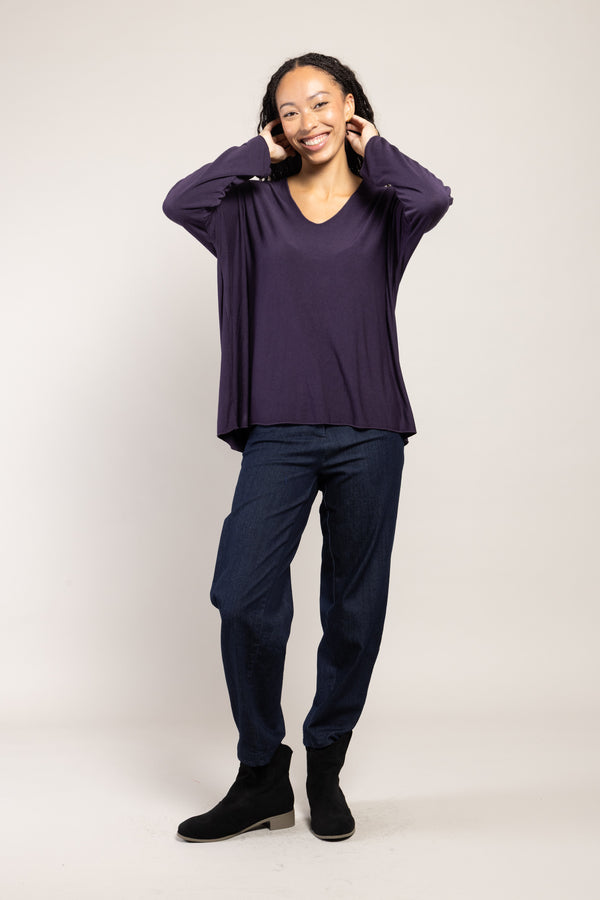Top Daphnée La Sélection Stocks du Marais — coloris Violet foncé