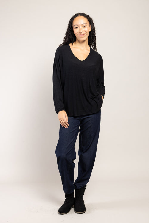 Top Daphnée La Sélection Stocks du Marais — coloris Noir