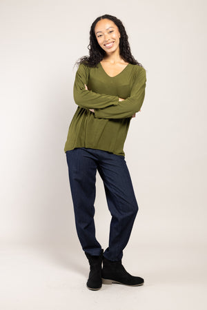 Top Daphnée La Sélection Stocks du Marais — coloris Vert mousse