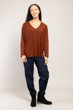 Top Daphnée La Sélection Stocks du Marais — coloris Brun