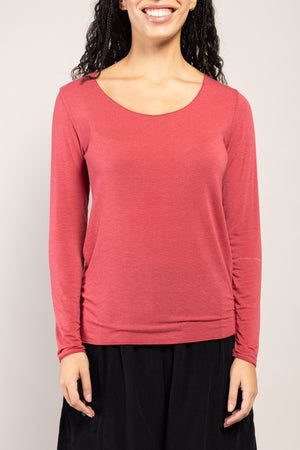 Top Elody La Sélection Stocks du Marais — coloris Rouge indien