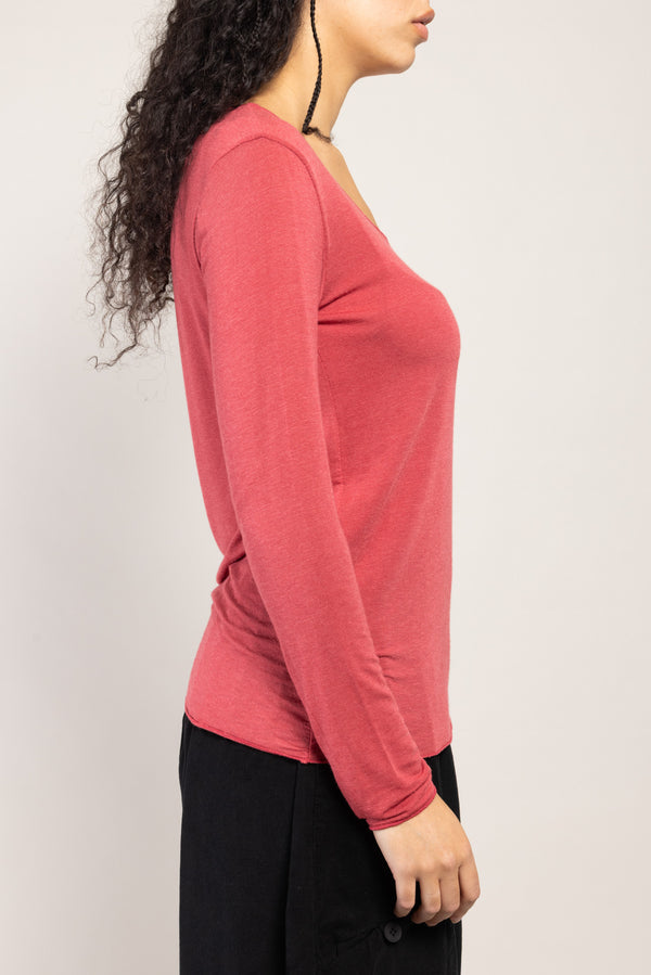 Top Elody La Sélection Stocks du Marais — coloris Rouge indien