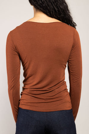 Top Elody La Sélection Stocks du Marais — coloris Brun