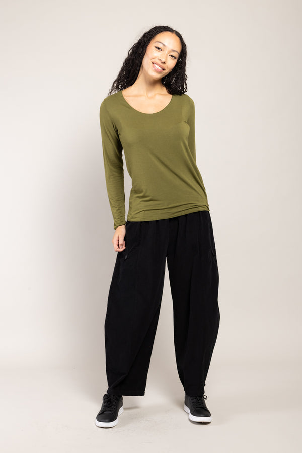 Top Elody La Sélection Stocks du Marais — coloris Vert mousse