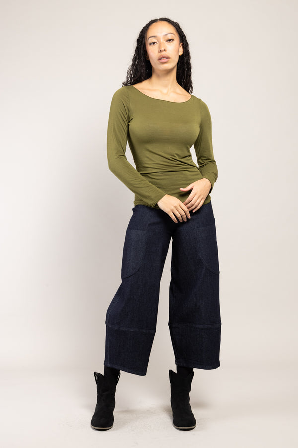 Top Elody La Sélection Stocks du Marais — coloris Vert mousse