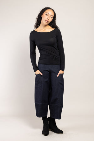 Top Elody La Sélection Stocks du Marais — coloris Noir