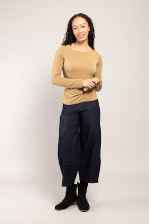 Top Elody La Sélection Stocks du Marais — coloris Jaune cajou (vue 3)