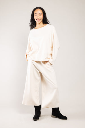 Top Maggy Milano écru a.osher en total look avec le pantalon Ponny assorti