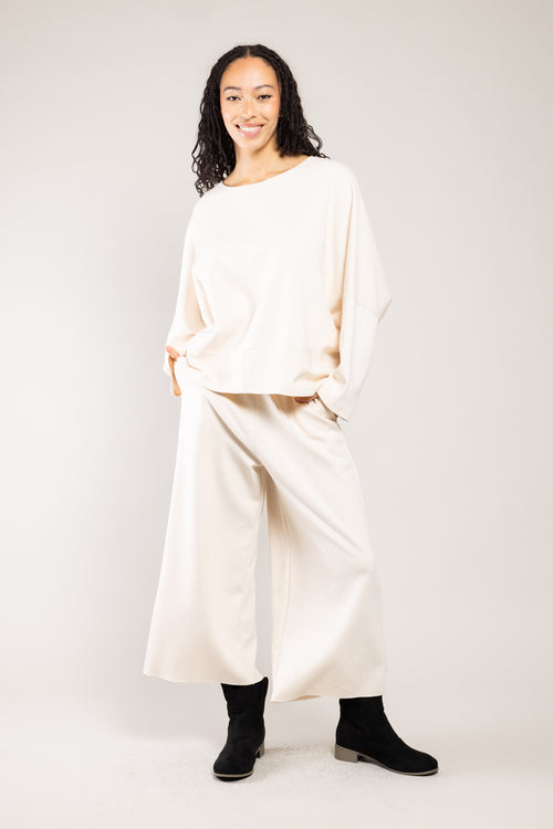 Top Maggy Milano écru a.osher en total look avec le pantalon Ponny assorti