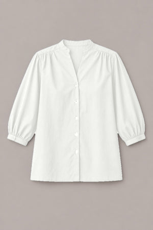 Chemise Dina Popeline — coloris Blanc