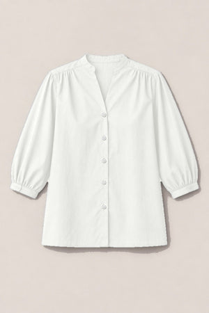 Chemise Dina Popeline — coloris Blanc