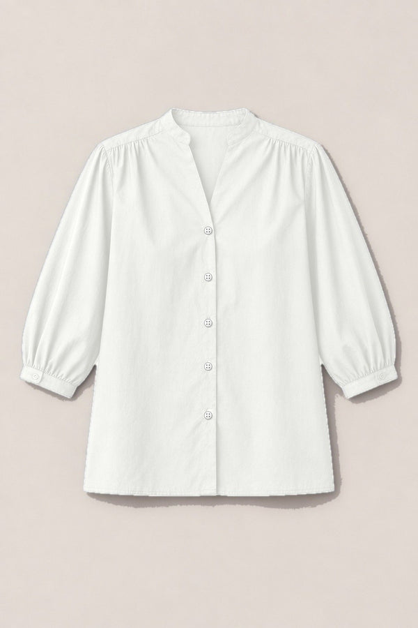 Chemise Dina Popeline — coloris Blanc