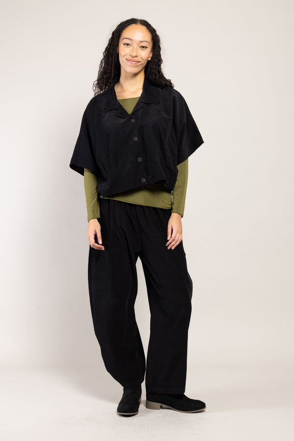 Veste Boléro Naga Velours La Sélection Stocks du Marais — coloris Noir (vue 8)