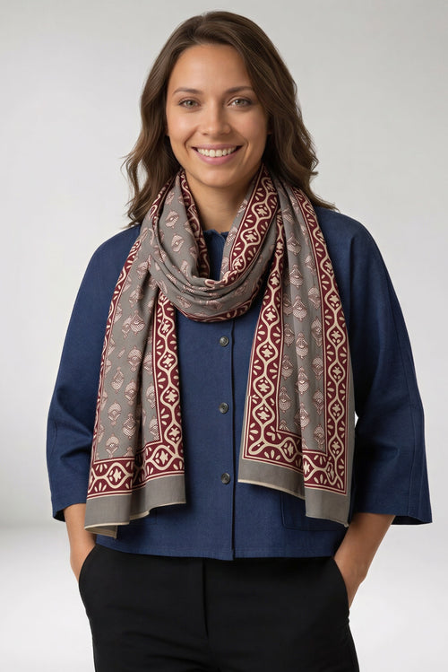 Foulard Nilesh Fleurs